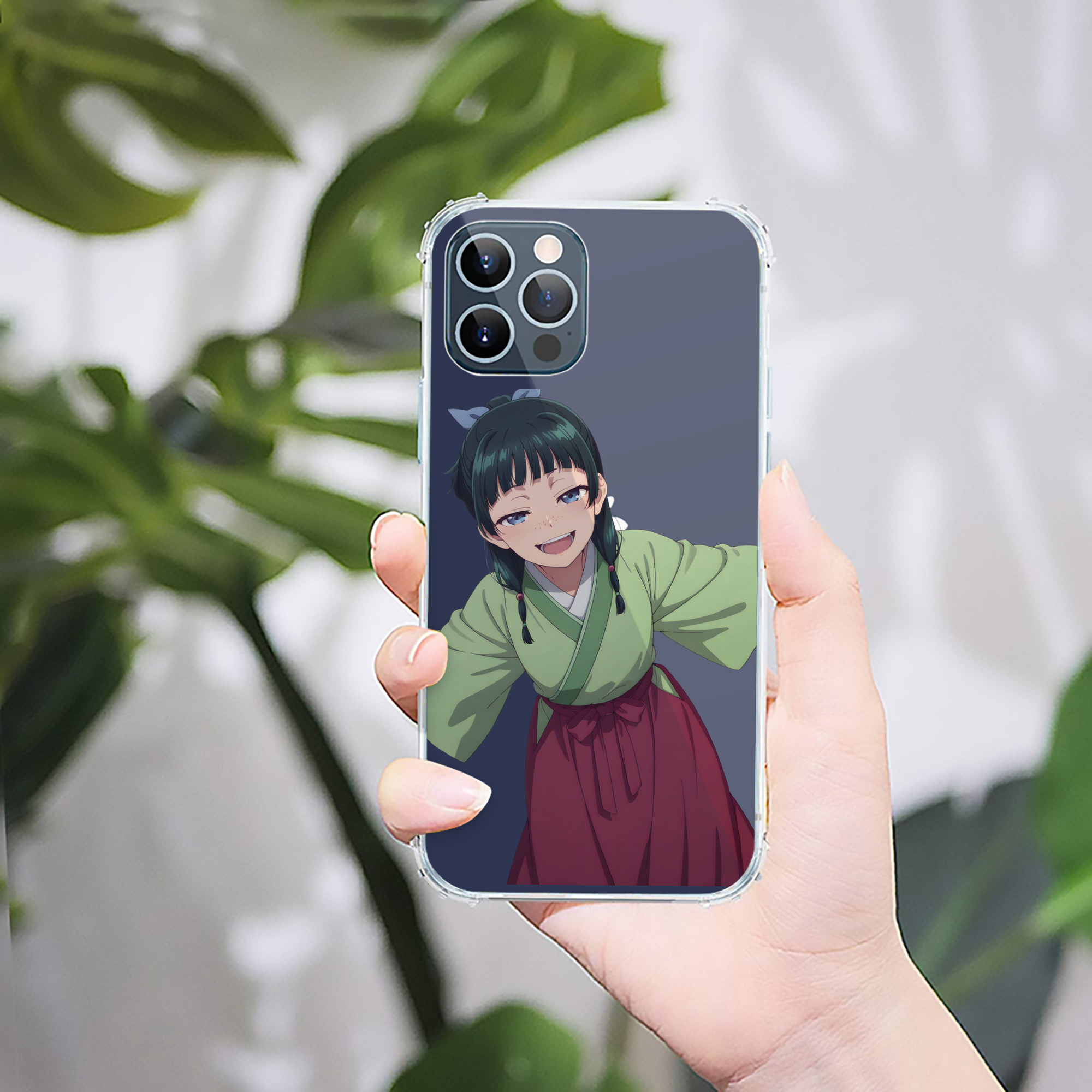 （画像用） 薬屋のひとりごと The Apothecary Diaries 【iPhone 12シリーズ対応】透明スマホケース（クリアソフトケース）